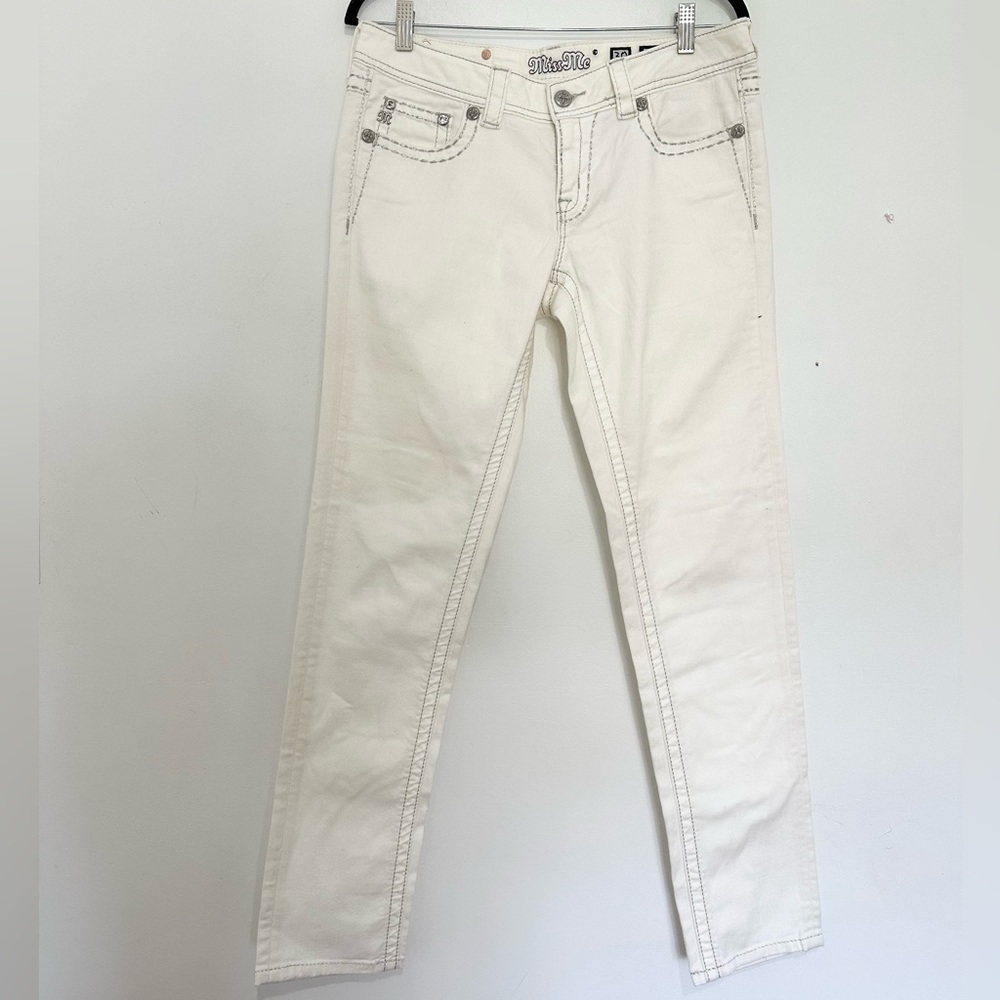 Miss Me Women's Skinny Jeans in Cream